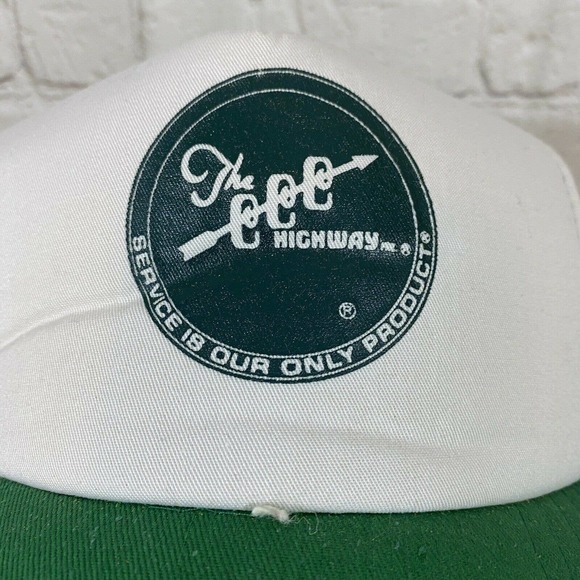 Vintage Ccc Highway Inc Snapback Trucker Hat - Picture 2 of 10